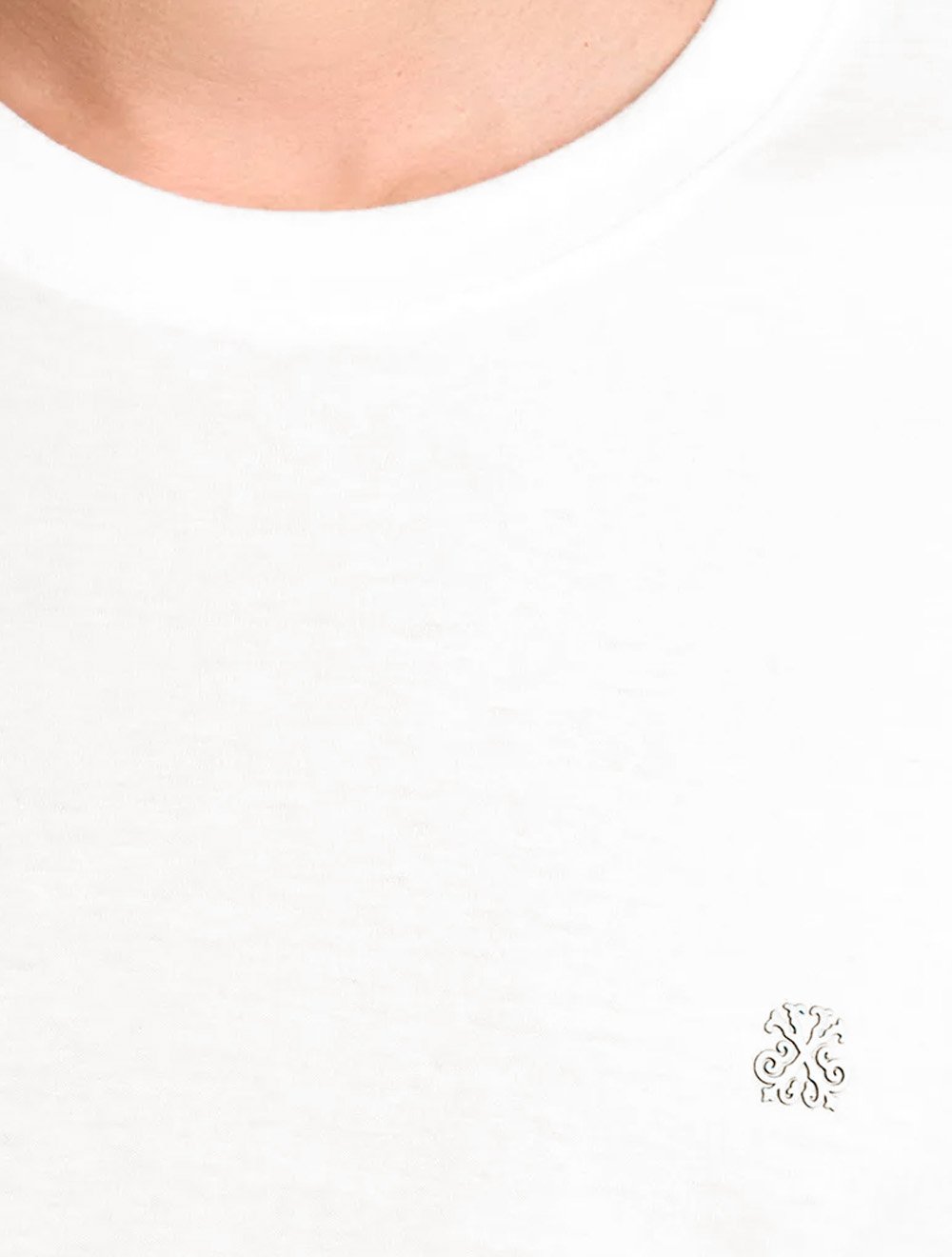 Camiseta John John Slim Fit One Cinza Off-White