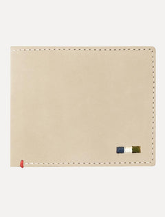 Carteira Reserva Masculina Couro Parma Off-White