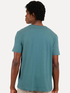 Camiseta Aramis Masculina Basic Lisa Verde Esmeralda