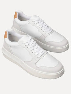 Tênis Calvin Klein Jeans Masculino Baixo Chunky Layers Branco