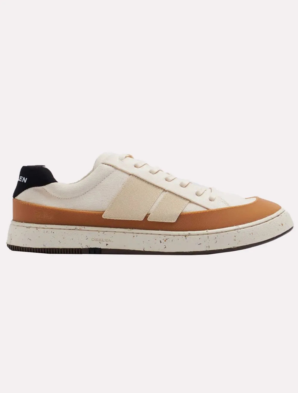 Tênis Osklen Masculino Lona Canvas AG Sneaker Cáqui/Off-White