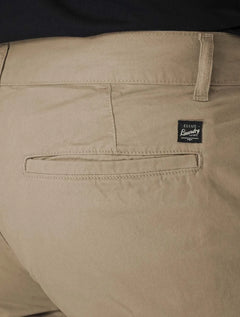 Bermuda Ellus Masculina Classic Color Twill  Zetex Cáqui