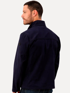 Jaqueta Calvin Klein Masculina Basic FullZiper Aquaguard Azul Marinho
