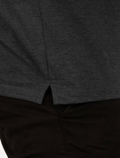Polo Aramis Masculina Basic Piquet Mono Grafite Mescla