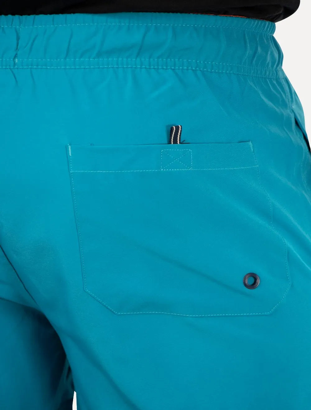 Short Original Penguin Masculino D'Água Logo Patch Azul