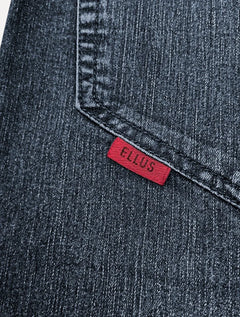Calça Ellus Jeans Masculina Slim Sprouting LY III Metal Zetex Azul Escuro