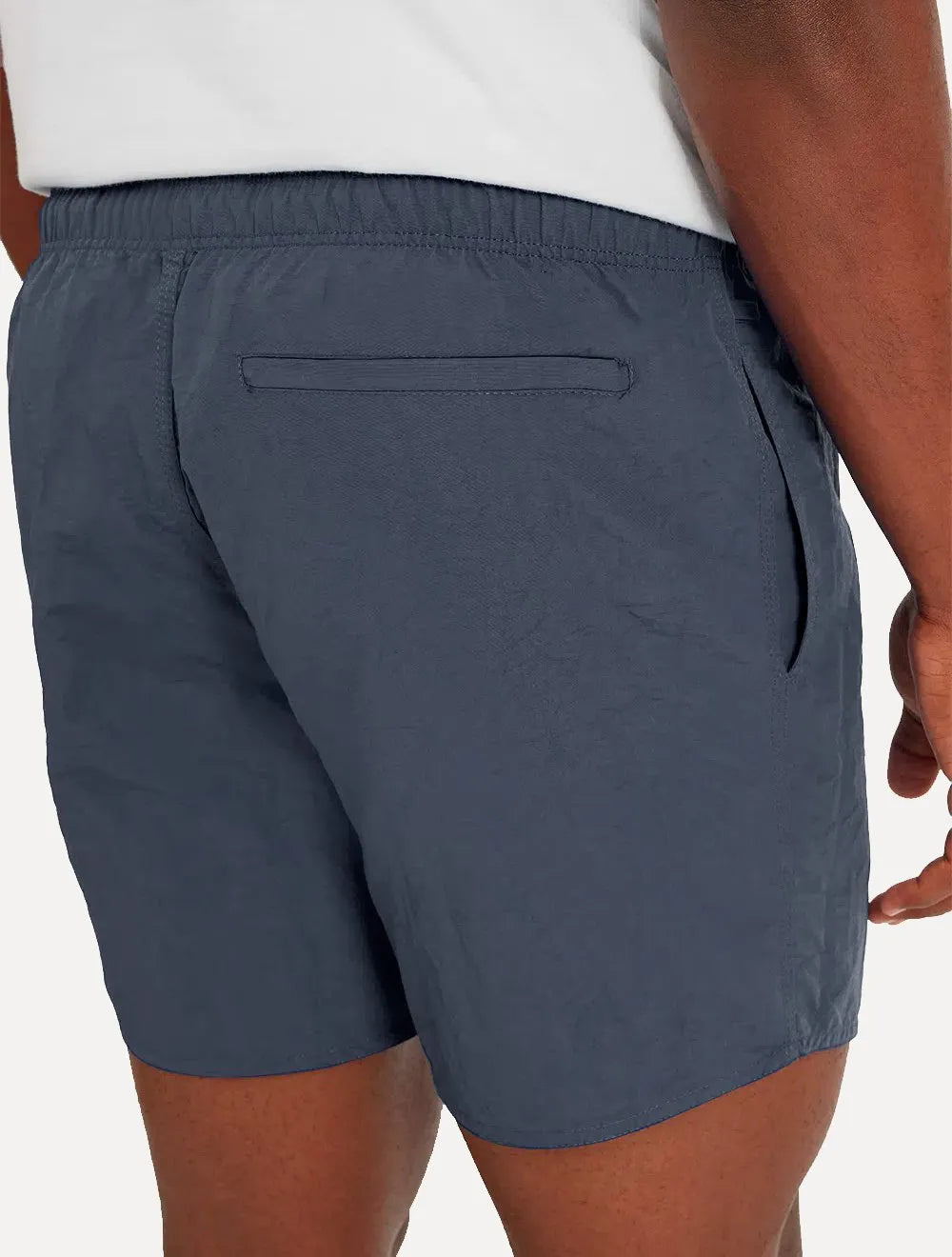 Short Aramis Masculino D'Água Elastico Melange Azul Índigo Mescla
