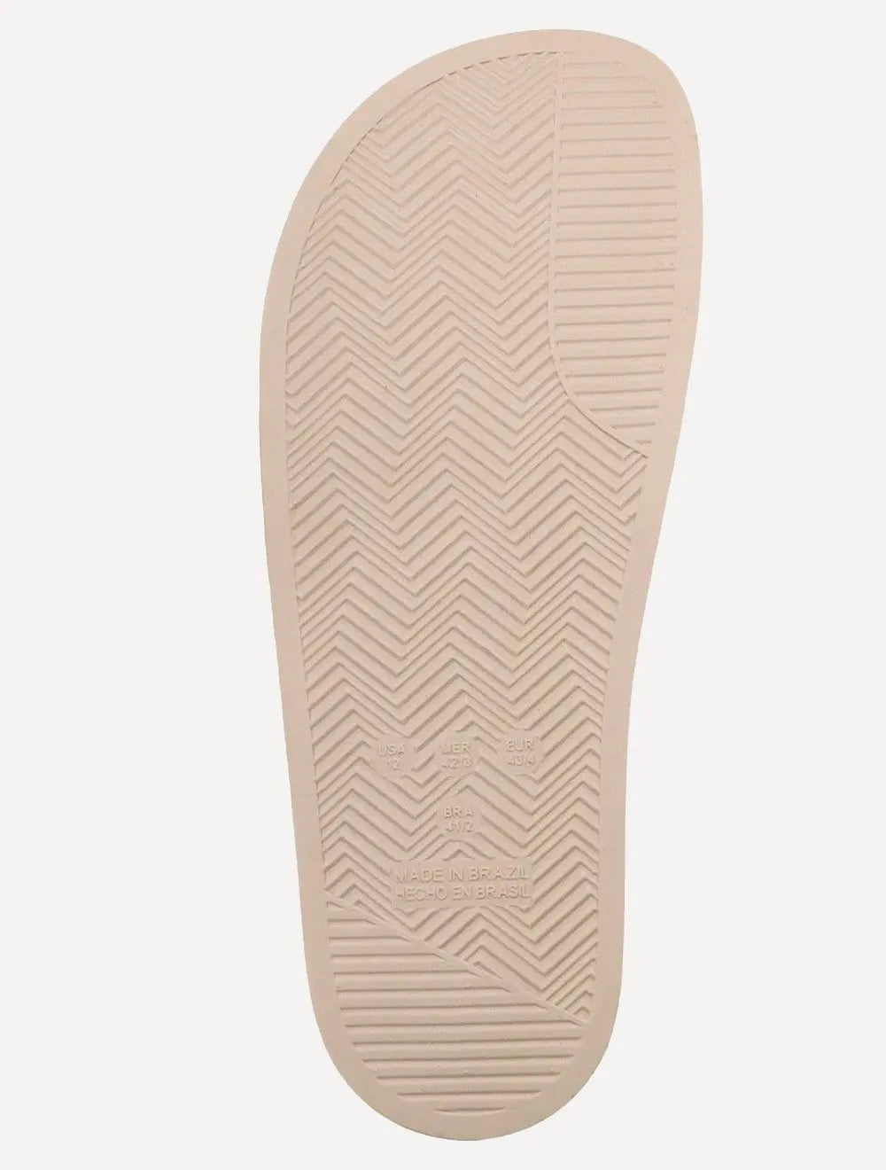 Chinelo Calvin Klein Jeans Slide Logo Issue Cáqui Médio