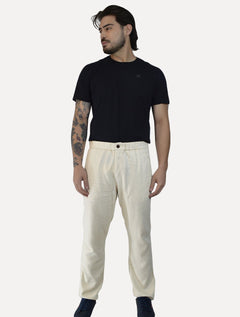 Calça Aramis Masculina Chino Basic Out Off White