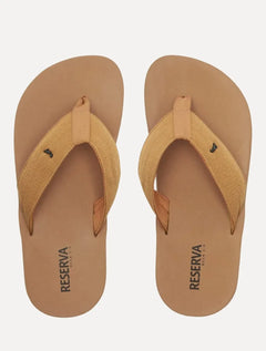 Chinelo Reserva Masculino RSV Deck 2.0 Khaki Detail Areia