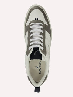 Tênis Nautica Masculino Firenze Cinza/Branco