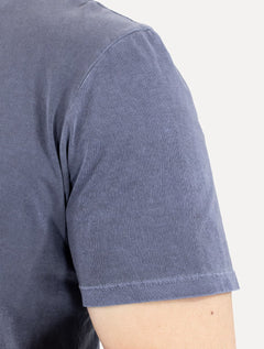 Camiseta Ellus Masculina Cotton Fine Grunge Gothic Classic Azul Médio