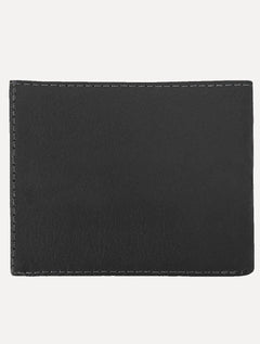 Carteira John John Masculina Couro Basic Down Logo Key Preto