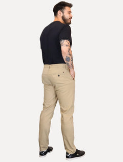 Calça Tommy Hilfiger Masculina de Sarja Brooklyn Marrom Claro