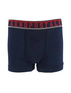 Cueca Aeropostale Boxer Soft Sash Azul Marinho
