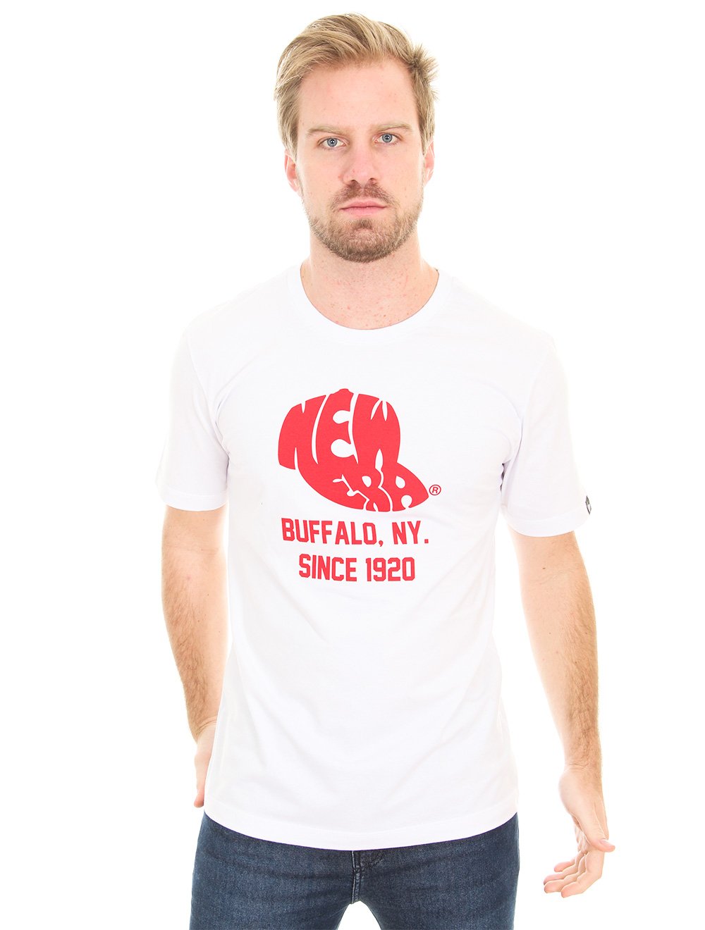 Camiseta New Era Masculina Regular Core Branded Branca