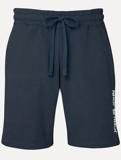 Bermuda John John Masculina Moletom New Basic Print Light Azul Médio