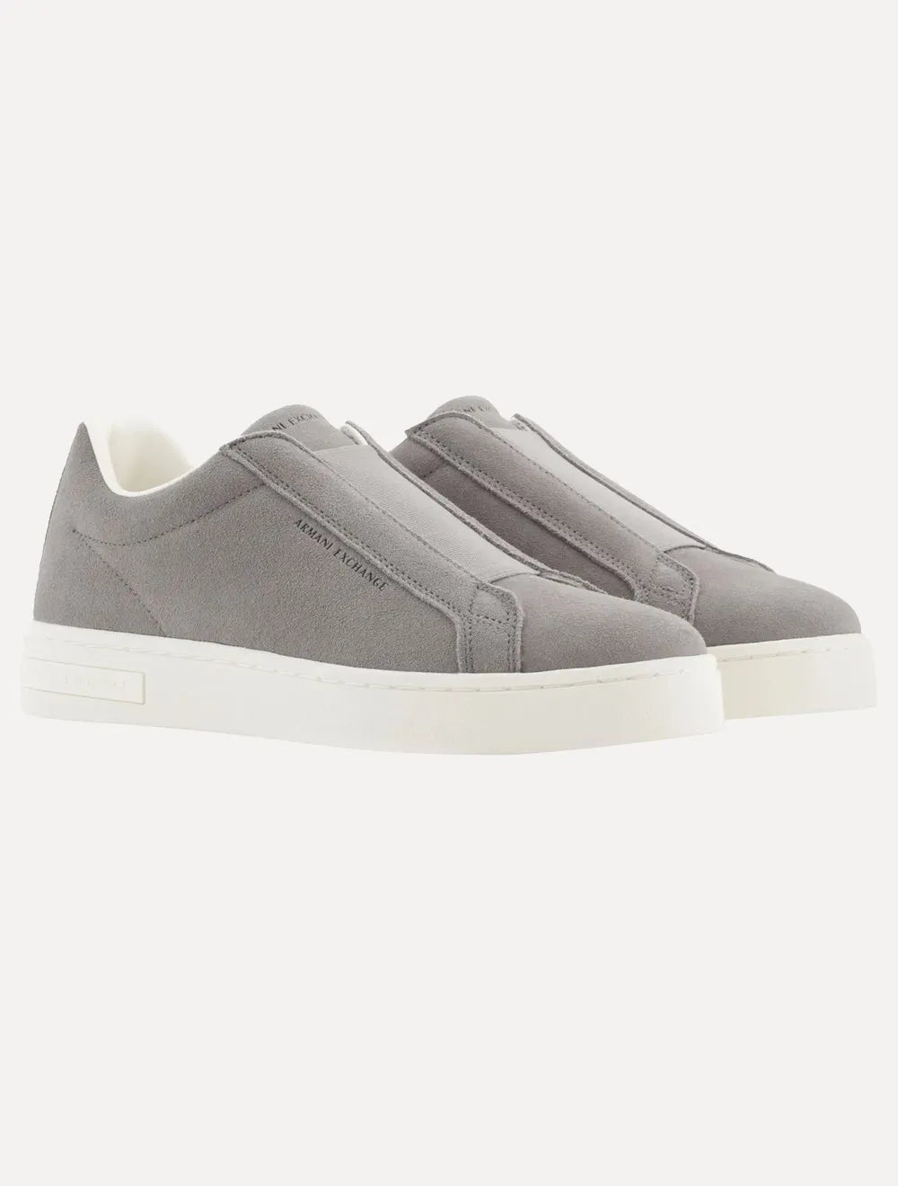 Tênis Armani Exchange Masculino London Slip-on Cinza
