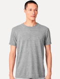 Camiseta Reserva Masculina Regular Mescla Touch Cinza Escuro