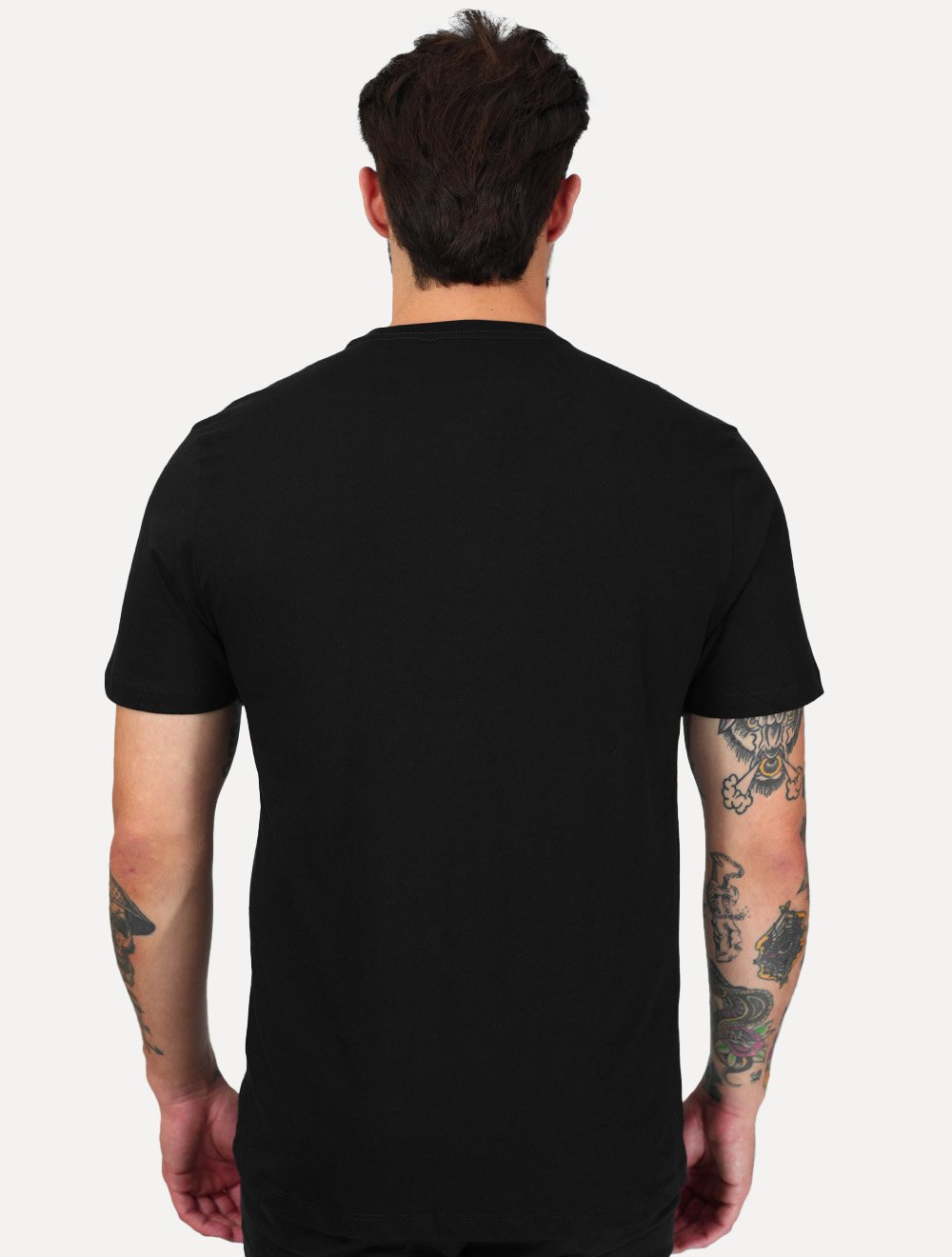 Camiseta Aramis Masculina Basica Mono Logo Preto