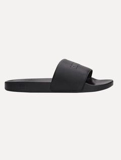 Chinelo Tommy Hilfiger Print Tumble Pool Slide Preto