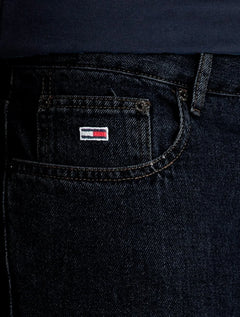 Calça Tommy Jeans Masculina Regular Straight Ryan Escura