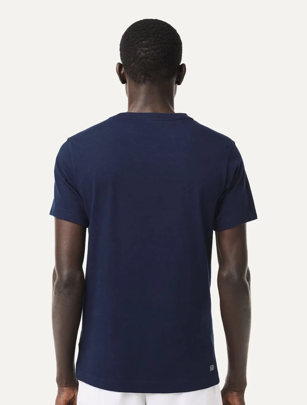 Camiseta Lacoste Masculina Regular Sport Dry Print Croco Azul Marinho