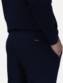 Conjunto Dixen Agasalho Moletom Jaqueta com Zíper Frontal Azul Marinho