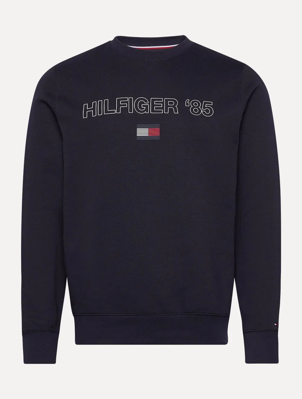 Moletom Tommy Hilfiger Masculino Crewneck '85 Silk Azul Marinho
