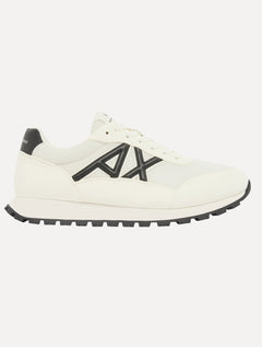 Tênis Armani Exchange Masculino Contrastantes AX Logo Off White