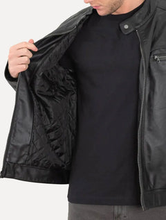 Jaqueta Calvin Klein Hooded PU Pocket Preta