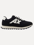 Tênis Armani Exchange Masculino Contrastantes AX Logo Preto
