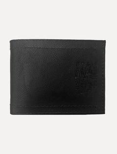 Carteira Levis Masculina Couro Slim Bifold Preta