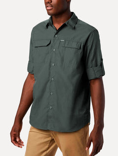 Camisa Columbia Masculina Silver Ridge Pockets Grafite