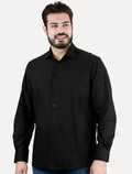 Camisa Dudalina Masculina Slim Tricoline Lisa Preta
