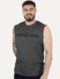 Regata John John Masculina Relaxed Fit Rusty Reativo Cinza Médio