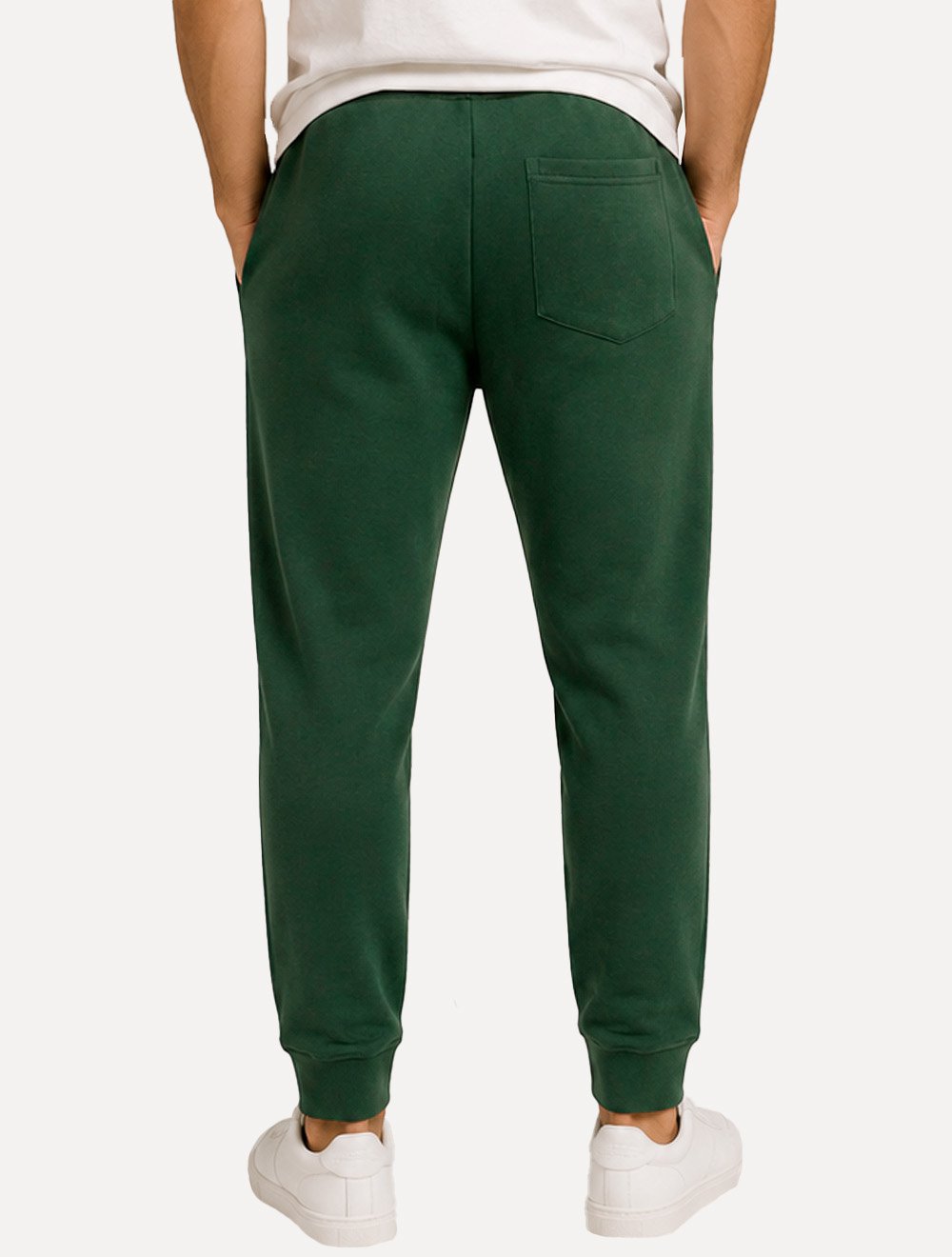 Calça John John Moletom Masculina Embossed Verde Escuro