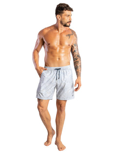 Short Sergio K Masculino D'Água Ice Forest Cinza
