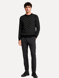 Suéter  Armani Exchange Masculino Regular Preto