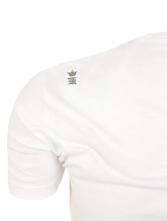 Camiseta Sergio K Masculina Back To Basics Grey Logo Branca