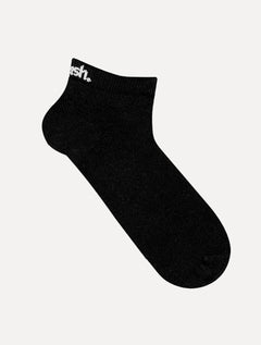 Meia Mash Esportiva Sapatilha Preta Kit 3 Pares