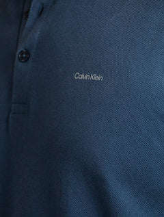 Polo Calvin Klein Masculina Regular Gola Portuguesa Friso