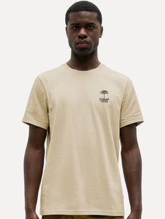 Camiseta Individual Masculina Slim Araucária Cáqui Médio