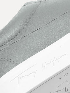 Tênis Tommy Hilfiger Masculino Couro Greg Cinza