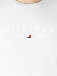 Camiseta Tommy Hilfiger Masculina Fathers Arc USA Off-White
