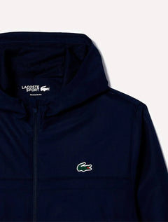 Jaqueta Lacoste Masculina Zipped Sport Training Azul Marinho
