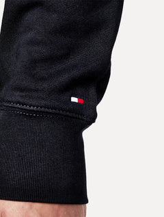 Moletom Tommy Hilfiger Masculino Stripe Terry 1985 Preto