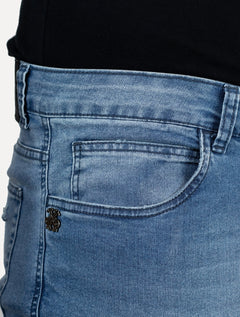 Calça John John Masculina Skinny Davos Azul Médio