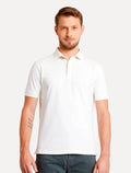 Polo Aramis Masculina Piquet Colorfix Light Off-White
