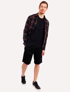 Camiseta Aramis Masculina Basic Lisa Preta